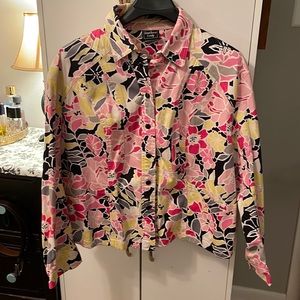 Multicolored women’s jacket sz 20